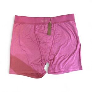 RARE SKIMS SIZE LARGE 2022 Bubblegum pink sleep boxers boxer shorts NWT